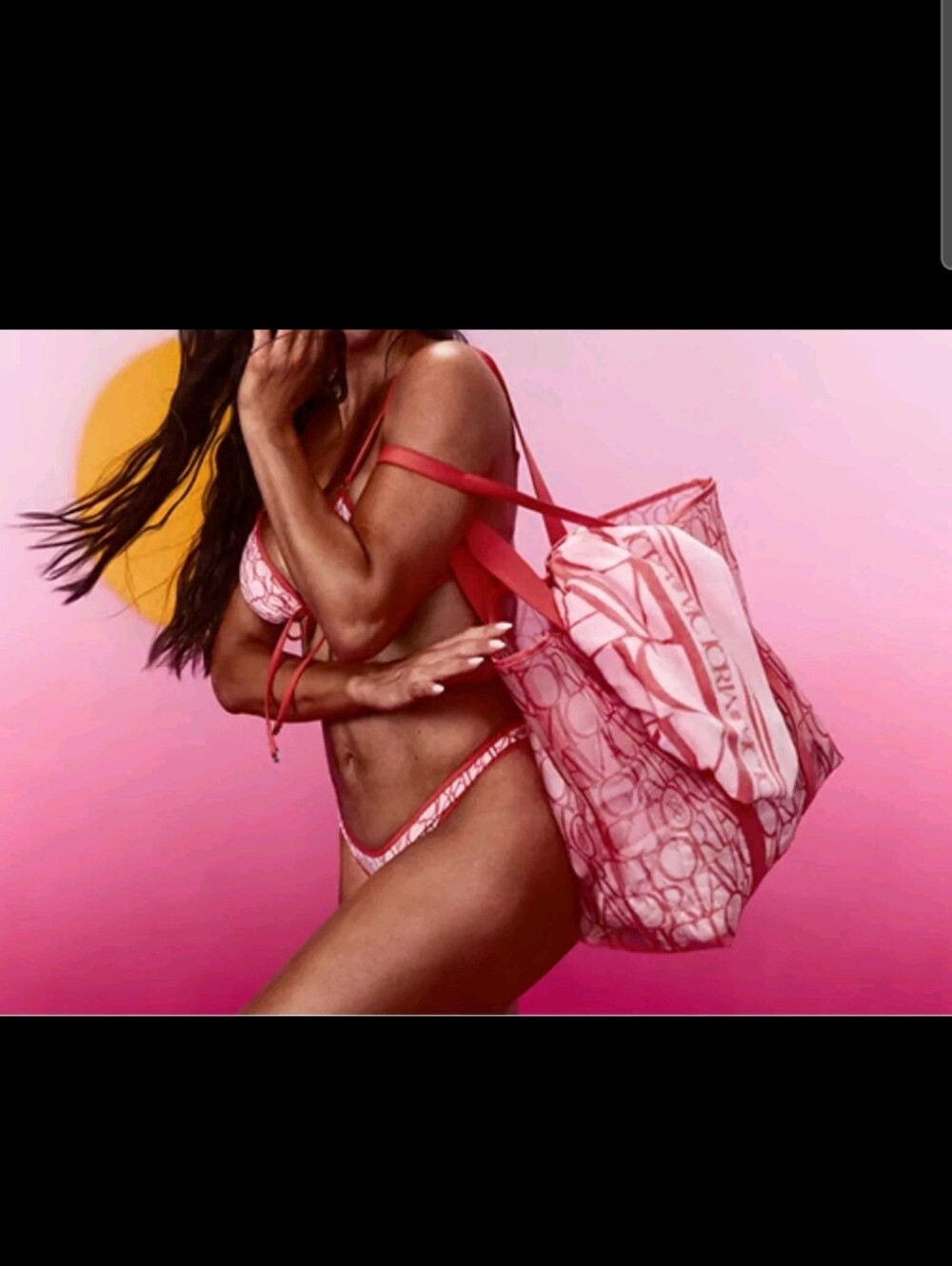 Victoria's Secret Beach Tote Bag and Towel Set 2026
